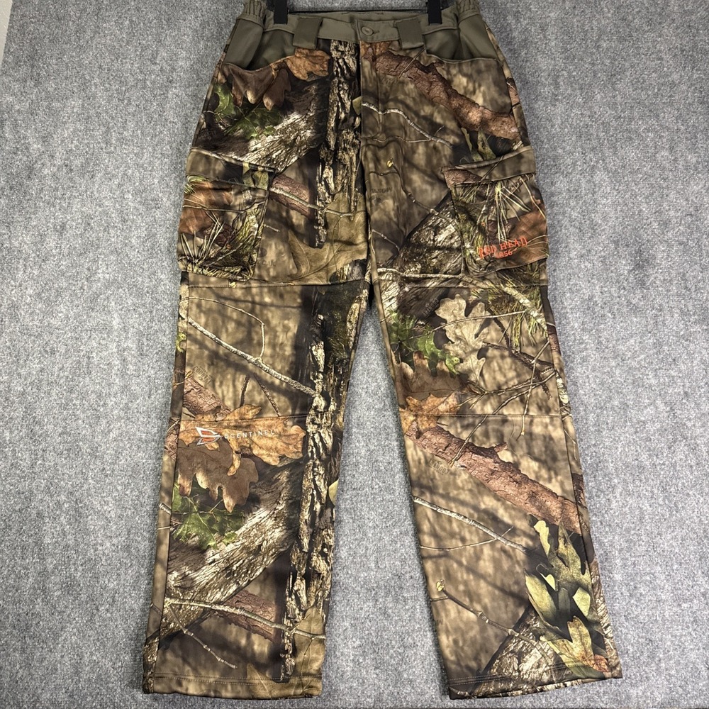 RedHead Pants Large Camo Scentinel Mossy Oak Tech Bass Pro Shop Hunting‎